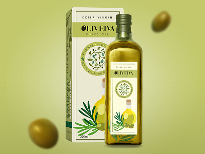 Packaging Design - Olive Olive Oil branding graphic design illustration labeldesign logo design olive oil packaging packaging design pratikartz print design