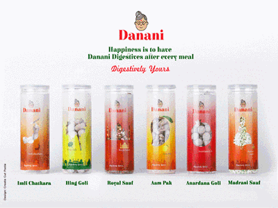 Danani - Product Packaging branding designing food graphic design label design packaging pratikartz product product design turnaround