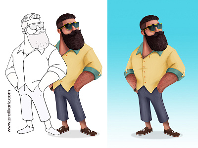 Character Design - Bearded