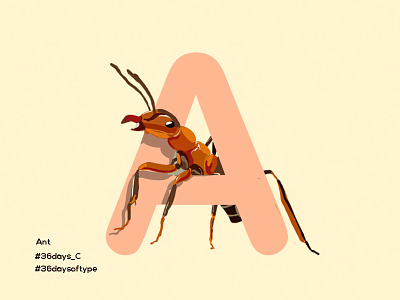 Ant - 36DaysofType