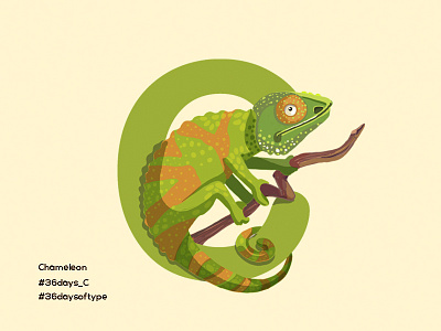 Chameleon - 36 Days Of Type