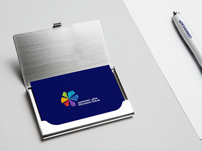 DesMeet - Business Card 2d brand design desmeet logo logos mockup psd mockup ui شعار شعارات شعارات عربية ملتقى المصممين