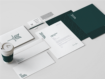 Moda Coffee stationary design