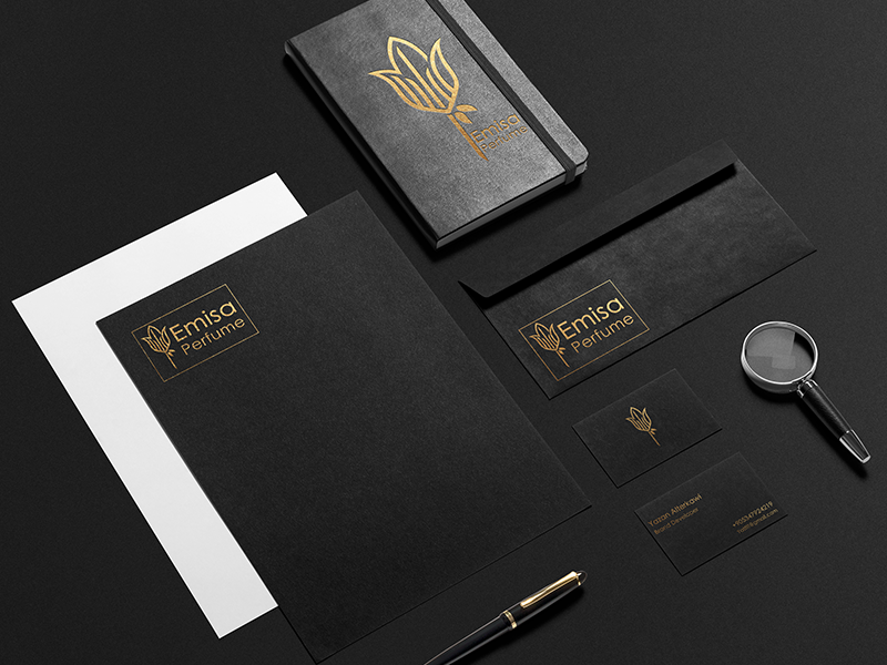 Emisa Perfume - Identity design by Yazan Terkavi on Dribbble