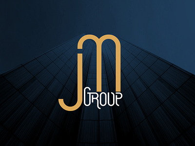 Brand Identity - JM group brand identity brandmark design fancy graphic jm lettermark like logos mj monogram