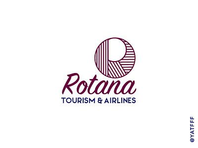 Rotana Logo Design airlines brand guide identity branding project color palette color shapes company style guide digital brand book final option logo logo mark tourism