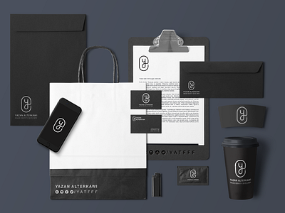 Black Identity Mockup free free logo mockup free mockup free psd freebie freebie mockup logo free mockups free