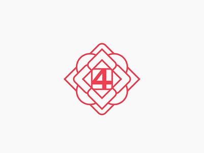 oriental 4 2d 3d 4 arab art creative design dribbble four freebie illustration logo logogram logos mark oriental ornaments ui vector yatfff