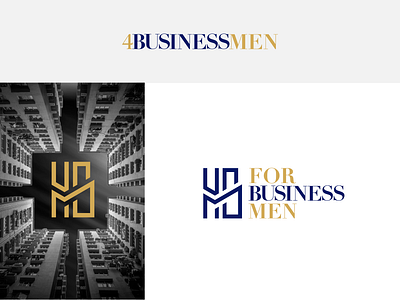 4 Business Man - Branding 4 4bm app bm brand branding business business man creative design icon illustration logo logogram logomark logos mark monogram ux yatfff