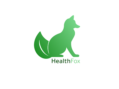 Healthfox 2d animal brand branding creative design fox health healthcare healthy icon illustration leaves logo logomark logos mark redesign ui yatfff