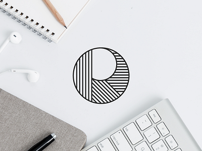 Abstract R letter 2d app brand branding creative design icon illustration lineart logo logogram logos mark minimal r r letter ui ux vector yatfff