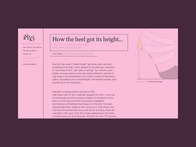 "1843 Magazine" Article Concept blog blog design branding brutalism concept design minimalism minimalist modern simple typography ui web webdesign website