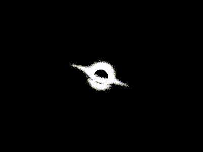 Black Hole illustration motion graphics