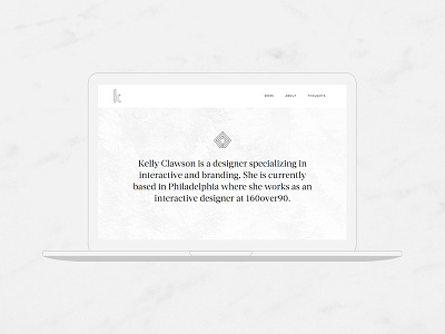 New Portfolio Site branding icons linear logo personal portfolio texture website white