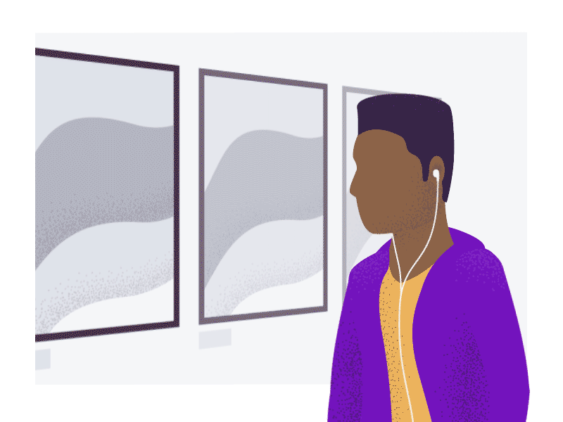 Infinite Art Gallery by Jared Long for Meural on Dribbble