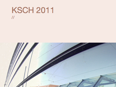 KSCH 2011 blog ksch tumblr werkschau