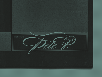 Inverted !different black dark form green inverted layout pattern script typography