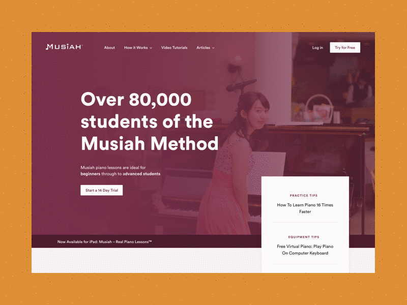 Musiah Redesign Concept