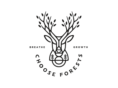 Choose Forests Badge Design