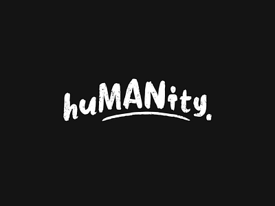 huMANity logo design