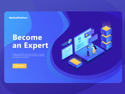 Become an Expert computer design graphics illustration isometric ui ux 插图