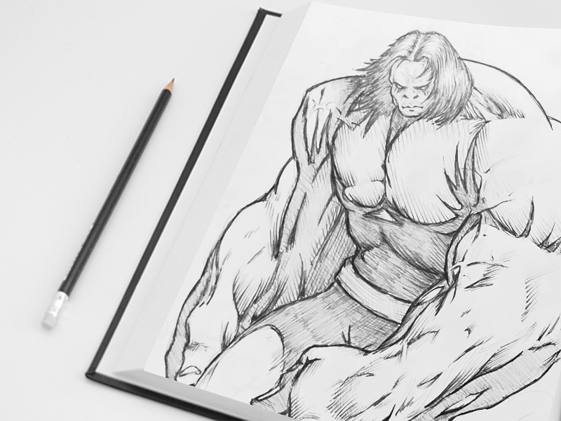 Go Green with Rage Mastering How to Draw The Hulk