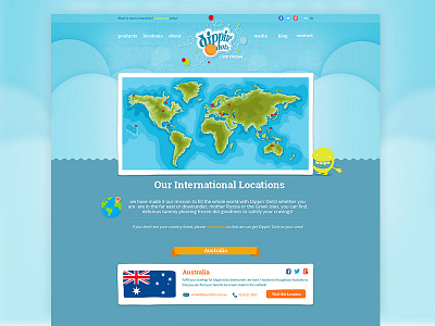 Dippin' Dots Location Page