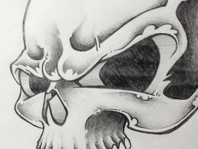 Skull2 by Brian Milner on Dribbble