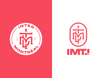 iMTL  - Fictional Montreal Soccer Team Branding Blason