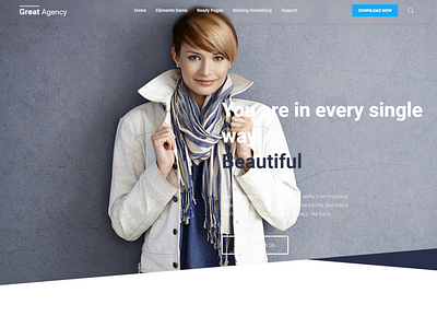 Great Agency Landing Page