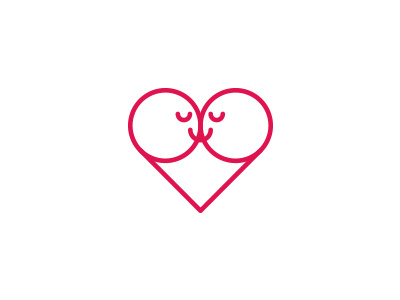 kissy heart icon