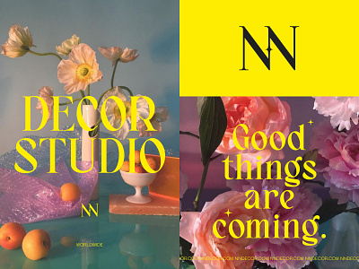 NN DECOR art branding design logo minimalistic photography web