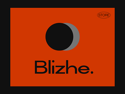 — Blizhe ("closer") Lingerie Store. Logo experiments. art concept logo minimalistic typography ui