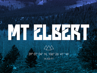 Mt Elbert, CO