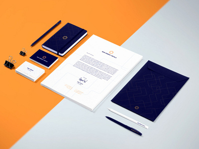 New Energy Metals Corp - Branding branding brandithstudio business card design communication design graphicdesign illustration logo