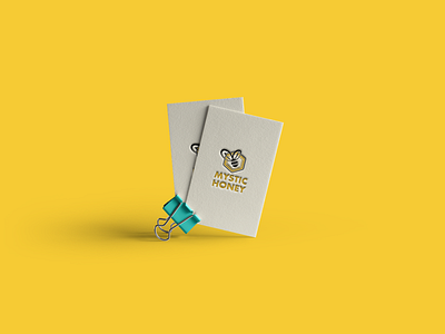 Mystic Honey - Branding branding brandithstudio business card design communication design graphicdesign logo