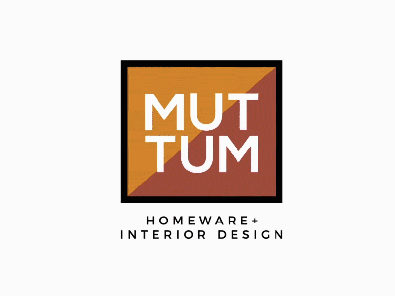 Muttum - Logotipo animado animation branding brandithstudio design graphicdesign logo logoanimation motion graphics