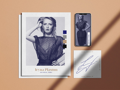 Iryna Plastun - Branding brand brandidentity branding brandithstudio business card design communication design graphicdesign logo model méxico photography