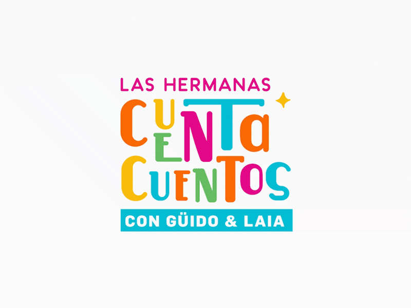 Cuenta Cuentos - Logotipo animado animation books brand brandidentity branding brandithstudio communication design graphicdesign kids logo logotipo motion graphics méxico storyteller