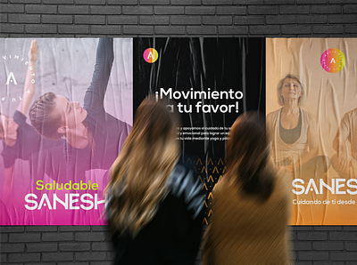SANESH brand argentina branding brandstyling graphicdesign identidadvisual logo yogabrand