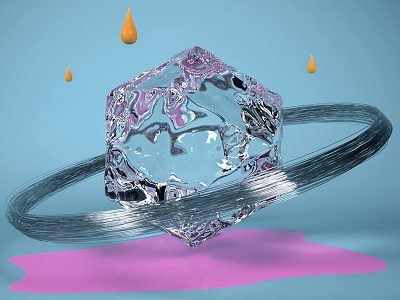 Water Perturbation 3d 3dsmax c4d cgart cgi conceptart creative digital motion motiondesign render water