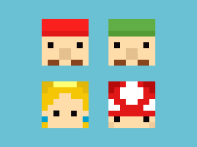 Mario cube pixel art cartoon cube mario pixel pixel art