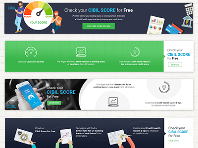 Banners Designs banners score credit