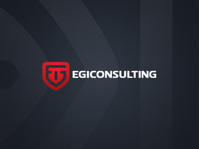 Egi Consulting branding logo typography