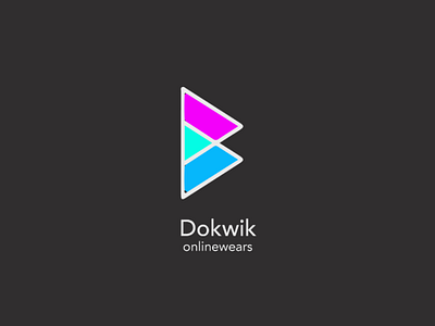 Logo design for @dokwik_onlinewears logo design brand identity