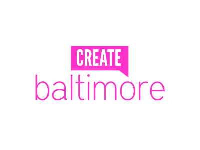 Create Baltimore Logo Idea baltimore create flush logo