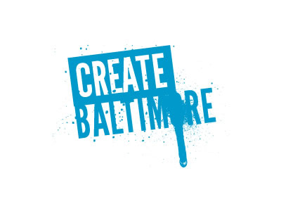 Create Baltimore Idea 2 baltimore create flush logo