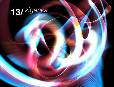 02_13: ziganka dailyart flush generative art randomword vocab