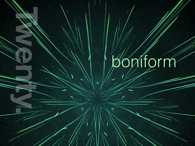 02_20: boniform dailyart flush generative art randomword vocab