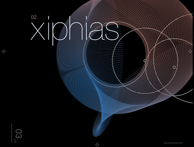 03_02: xiphias dailyart flush generative art randomword vocab